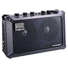 Roland Mobilecube Battery Powered Stereo Musical Instrument Amp
