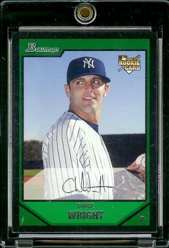 Buy 2007 Bowman Draft # BDP4 Chase Wright (RC) - New York Yankees - Rookie Baseball Card in a... by Topps
