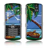 Island Paradise Design VERTICAL CAMERA Original Pearl 8110/ Pearl 8100 Cell Phone Protective Skin Decal Sticker