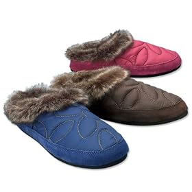 Buy Acorn® Quilted Faux Fur-Trim Slipper by var goTwisterProductImageStrings = new Object();goTwisterProductImageStrings['prodImageNotAvailTextNoColor'] = 