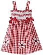 So La Vita Toddler Girls Toddler Smocked Yoke Dress