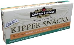 Crown Prince Natural Kipper Snacks, 3.25-Ounce Packages (Pack of 24)