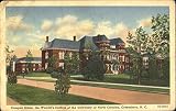 Campus Scene, University Of North Carolina Greensboro Original Vintage Postcard
