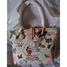 Disney Dooney & Bourke Medium Tote Handbag Purse