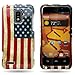CoverON® Hard Slim Design Case for ZTE Warp 4G LTE - with Cover Removal Pry Tool - American USA Flag