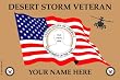 Veteran Navy Desert Storm Small Vehicle Bumper Sticker