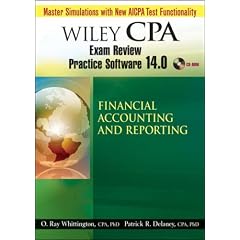 Wiley CPA Examination Review Practice Software 14.0 Financial Accounting and Reporting
