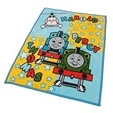 西川産業 きかんしゃトーマス ポリエステル毛布  WCH0809131-B