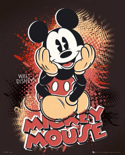 Empire Merchandising 522054 Disney - Mickey Mouse Maus Zeichentrick Kids Film Tv Mini-Post Preisvergleich