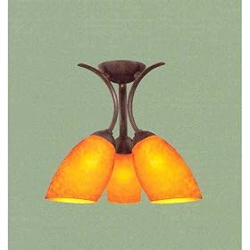Thomas Lighting Aria Semi Flush Ceiling Light by Thomas Lighting