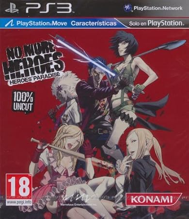 Konami  No More Heroes: Heroes' Paradise, PS3