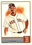 2011 Topps Allen & Ginter Limited Edition GLOSSY Baseball Card # 50 Carl Crawford - Boston Red Sox (Serial #d to 999)