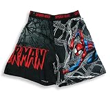 Spiderman by Marvel - Boys Boxer Shorts, Black, Grey