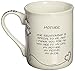 Enesco Children of the Inner Light Mom (From Daughter) Stoneware Gift Mug, 16 oz.