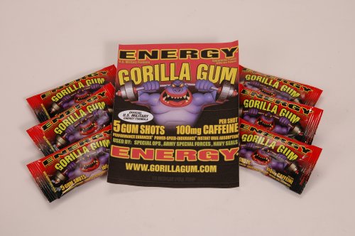GORILLA GUM Energy Gum - Power Speed Endurance 