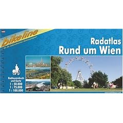 Bikeline Radtourenbuch, Rund um Wien: Ein original bikeline-Radtourenbuch und Karte 1:50.000, 1:75.000
