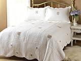 Heidi Matelasse Cotton Quilt Set