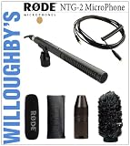 Rode NTG2 Multi-Powered Condenser Shotgun Microphone Videographer Pro Audio Kit+ Rode WS6 Deluxe Wind Shield + Rode VXLR Minijack to XLR Adaptor + Rode VC1 Minijack/3.5mm Stereo Extension Cable & Much More! Willoughby's Est. 1898 Professional Video Bundle