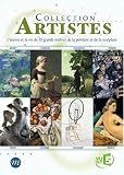Revue Warner Home Vidéo  / Collection Artistes, l'oeuvre et la vie de 10 grands maîtres de la peinture et de la sculpture - Édition 2 DVD