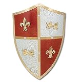 Search : Medieval Royal Crusader Lion Shield Armor w Sword Mount