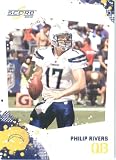 Philip Rivers - San Diego Chargers - 2010 Score Football Card - NFL Trading Card in Screwdown Case