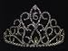 Quinceanera Tiara - Rhinestones - Silver Toned - 2in.