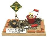 ビリー 手作りドールハウスキット わんこのオブジェキット ロビン&ベル 3118