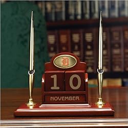 Detroit Tigers MLB Perpetual Calendar/Desk Caddy