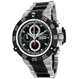Invicta Mens Subaqua Collection Subaqua Noma III Black and Stainless Steel Watch #4561 by Invicta
