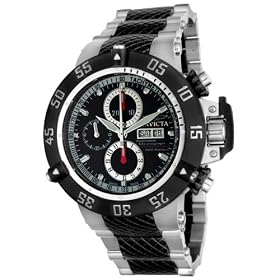 Click here to buy Invicta Mens Subaqua Collection Subaqua Noma III Black and Stainless Steel Watch #4561 by Invicta.