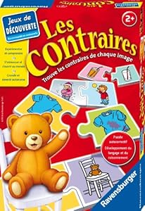 Ravensburger - 24470 - Jeu Éducatif et Scientifique - Les Contraires