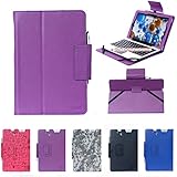 RCA 10 Viking Pro 10.1 case, i-UniK CASE for RCA 10 Viking Pro 10.1 Detachable Touchscreen Tablet PC [Bonus Stylus] - (Purple)
