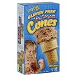 Let's Do Organic Ice Cream Cones, Gluten Free, 1.2-Ounce Packages (Pack of 4)