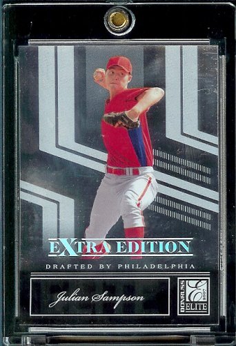 2007 Donruss Elite Extra Edition # 27 Julian Sampson - Philadelphia Phillies / (RC) Rookie Baseball Card / Trading Card