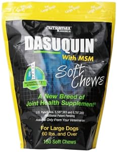 Nutramax 150 Count Dasuquin with MSM Soft Chews for Large Dogs Nutramax 150 Count Dasuquin with MSM Soft Chews for Large Dogs