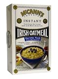 McCANN'S Instant Irish Oatmeal, Variety Pack of Regular, Apples & Cinnamon, and Maple & Brown Sugar, 10-Count Boxes (Pack of 6)