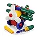 UPmall Take-A-Part Toy Vehicles Airplane Helicopter Build Toys with Tools for Kids, Green