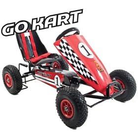 Raleigh Go-Kart Steel Frame And Rear Brakes 12" Wheel Red 4+ Yrs