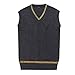 WOTOGOLD Cosplay Costumes unisex Vest Sweater Fall and Winter Waistcoat, Yellow, X-Small