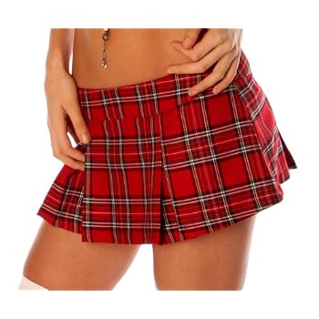 Set A Shopping Price Drop Alert For Folter TEACHERS PET Pleated Plaid MICRO MINI SKIRT- In Choice of Colors