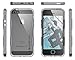 Ghostek Cloak Series for Apple iPhone SE 5S 5 Slim Protective Armor Case Cover Tempered Glass (Silver)
