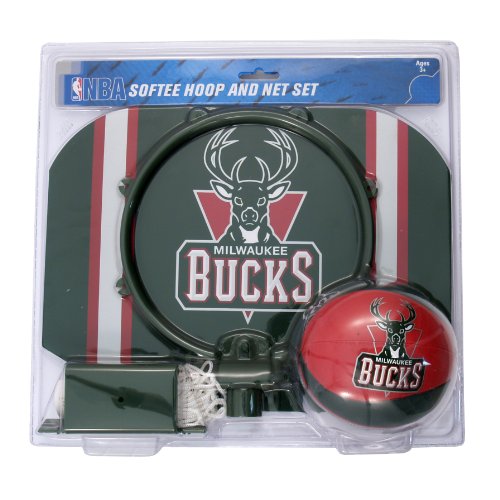 NBA Milwaukee Bucks Slam Dunk Softee Hoop Set