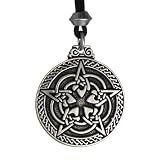 Celtic Knot Pentacle for Protection Wiccan Necklace Jewelry Pagan Irish Pendant