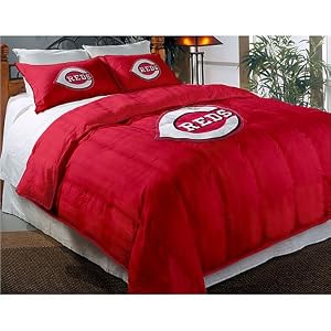 Cincinnati Reds Comforter Set, Twin Full by
