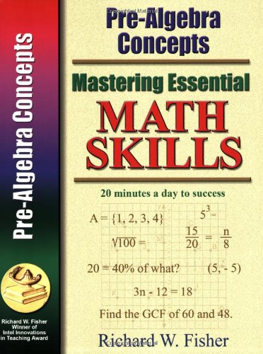Textbook - Pre-Algebra Concepts (Mastering Essential Math Skills)