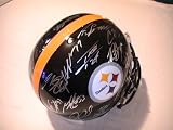 2011 PITTSBURGH STEELERS TEAM SIGNED AUTOGRAPHED FULL SIZE HELMET BEN ROETHLISBERGER MIKE WALLACE COA + HOLOGRAM