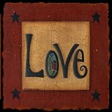 Scherry Talbott Love Metal Sign