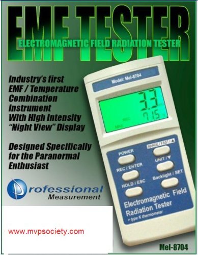 Mel-8704 Paranormal Instrument  EMF Meter - Ambient 