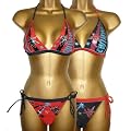 Sexy Stars and Stripes Halter Neck Bikini Sizes 6 - 16