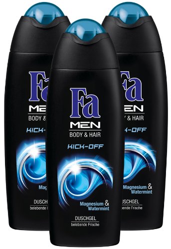 Fa Duschgel Men Kick-off, 3er Pack (3 x 250 ml)